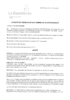 2022_035 – ARRETE DE VOIRIE PORTANT PERMIS DE STATIONNEMENT RUE DU LUBERON MME MOSER