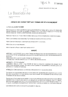 2022_049 – ARRETE DE VOIRIE PORTANT PERMIS DE STATIONNEMENT CHEMIN DES BASSES CHAUMES MR BARTOLI