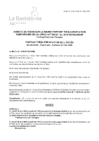2022_050 – ARRETE PORTANT REGLEMENTATION TEMPORAIRE DE LA CIRCULATION ET DU STATIONNEMENT – FETE VOTIVE