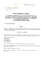 2022_061 – ARRETE PORTANT AUTORISATION DE TRAVAUX VIAL TELECOM SUR LA RD 165 A LA DEMANDE DE MADAME GINIES