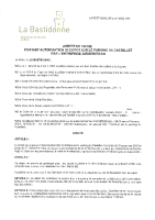 2022_093 – ARRETE DE VOIRIE PORTANT AUTORISATION DE DEPOT SUR LE PARKING DU CASTELLET – ENTREPRISE AMOURDEDIEU