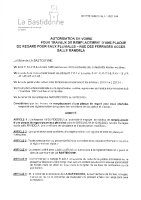 2023_044- AUTORISATION DE VOIRIE – DEMANDE POUR TRAVAUX DE REMPLACEMENT DE PLAQUE DE REGARD POUR EAUX PLUVIALES SALLE MANDELA