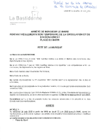 2023_058 – ARRETE PORTANT REGLEMENTATION TEMPORAIRE DE LA CIRCULATION ET DU STATIONNEMENT PLACE DU BARRI – FETE DE LA MUSIQUE