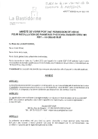 2023_070 – ARRETE DE VOIRIE PORTANT PERMISSION DE VOIRIE – EDF ENR POUR MR REY
