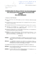 2024_045 – INTERDICTION DE CIRCULATION ET DE STATIONNEMENT DES VÉHICULES RUE DES FERRAGES – FETE DES VOISINS