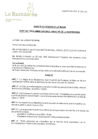 2022_063 ARRETE DE MONSIEUR LE MAIRE PORTANT REGLEMENTATION DU MARCHE DE LA BASTIDONNE