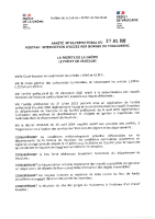 Arrêté inter-préfectoral interdiction gorges du Toulourenc