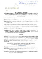 2024_075 – AUTORISATION DE VOIRIE – DEMANDE D’ARRETE DE CIRCULATION POUR TRAVAUX DE REMISE EN ETAT DU CHEMIN DE FONTVIEILLE