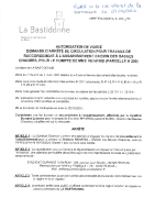 2024_078 – AUTORISATION DE VOIRIE – DEMANDE D’ARRETE DE CIRCULATION POUR TRAVAUX BRANCHEMENT ASSAINISSEMENT CHEMIN DES BASSES CHAUMES