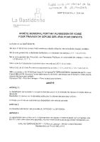 2024_084 – AUTORISATION DE VOIRIE – DEMANDE DE PERMISSION DE VOIRIE POUR TRAVAUX DE DEPOSE DES JEUX POUR ENFANTS