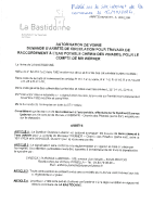 2024_099 – AUTORISATION DE VOIRIE – DEMANDE D’ARRETE DE CIRCULATION POUR TRAVAUX BRANCHEMENT EAU POTABLE CHEMIN DES PINADES