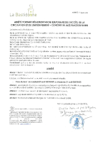 Arrêté N°2025-050 portant règlementation temporaire de l’accès, de la circulation et du stationnement Place du Barri