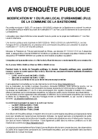 AVIS ENQUETE PUBLIQUE